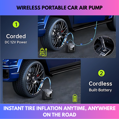 Wireless Portable Car Air Pump