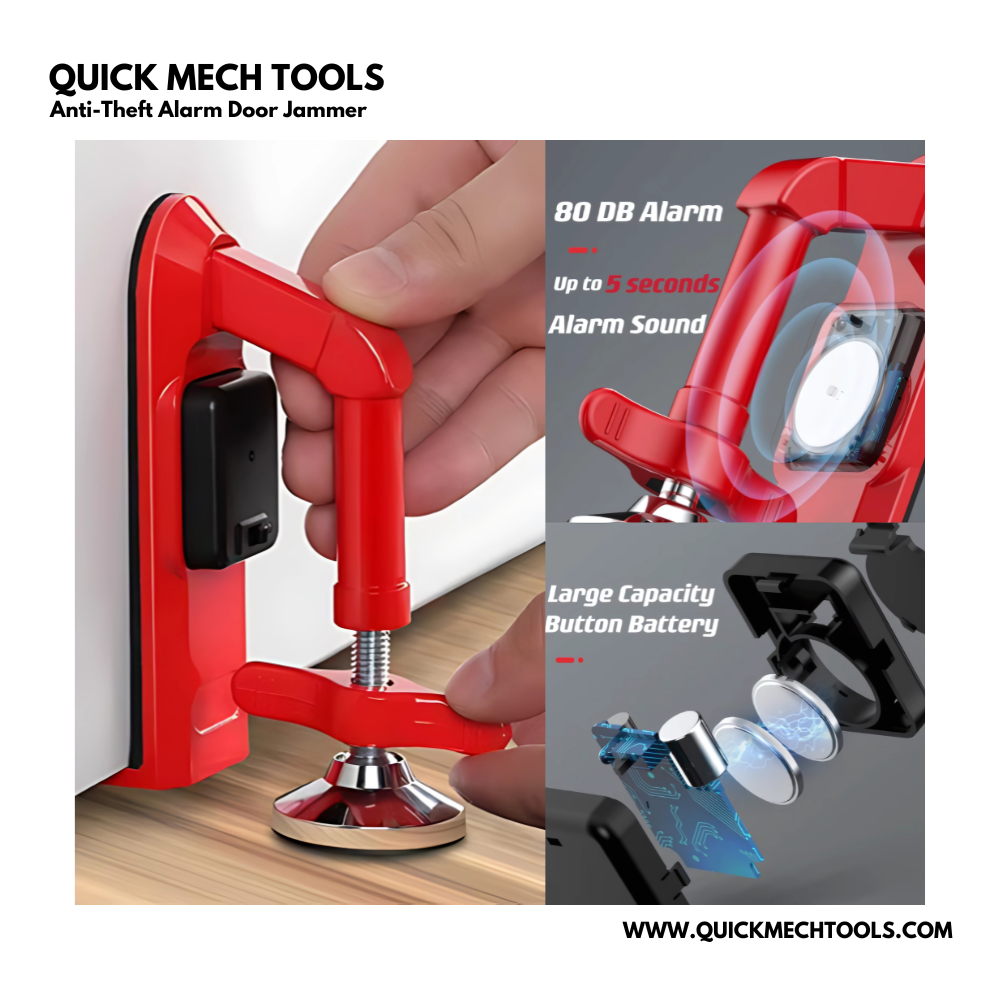 Anti-Theft Alarm Door Jammer
