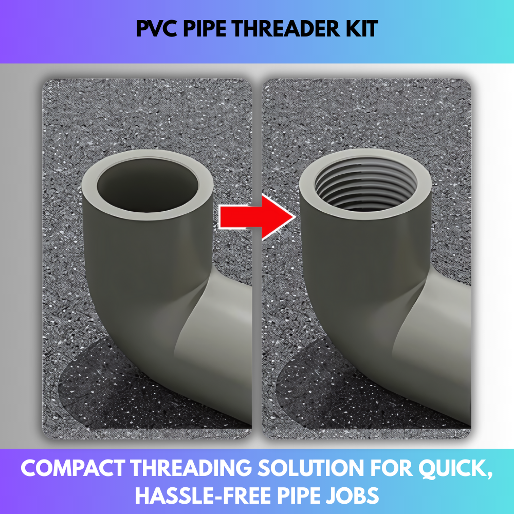 PVC Pipe Threader Kit