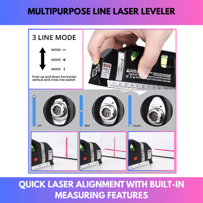 Multipurpose Line Laser Leveler