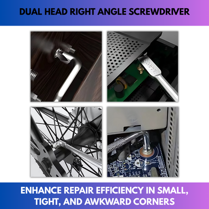 Dual Head Right Angle Screwdriver