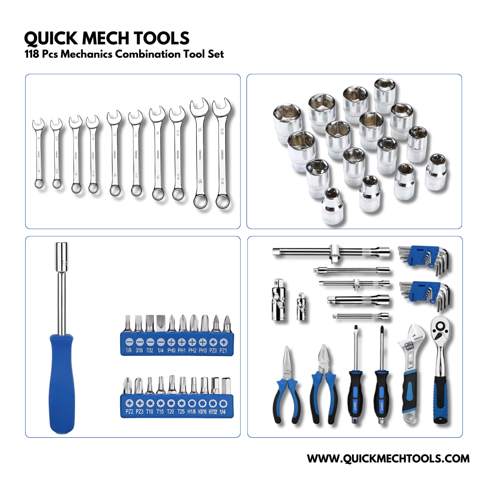 Mechanics Combination Tool Set