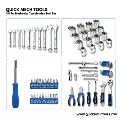 Mechanics Combination Tool Set