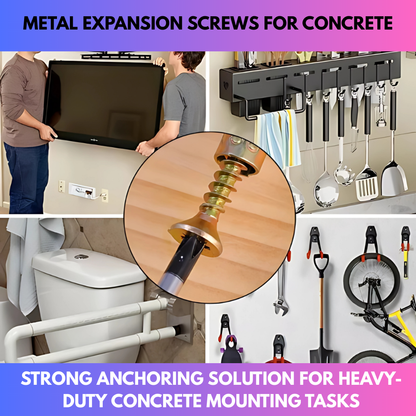 Metal Expansion Screws For Concrete