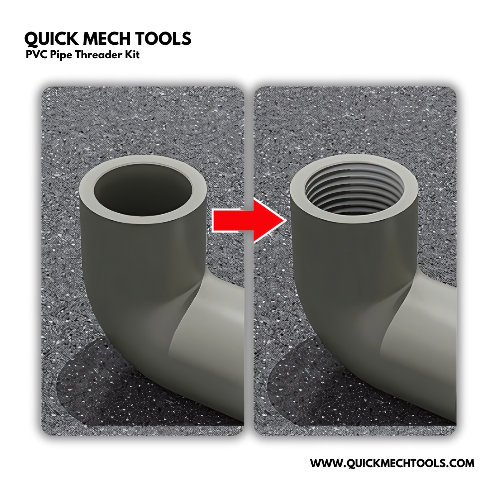 PVC Pipe Threader Kit