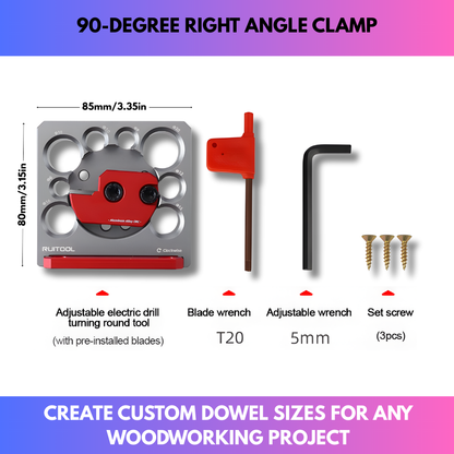 Adjustable Wood Dowel Maker