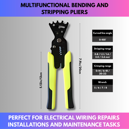 Multifunctional Bending And Stripping Pliers
