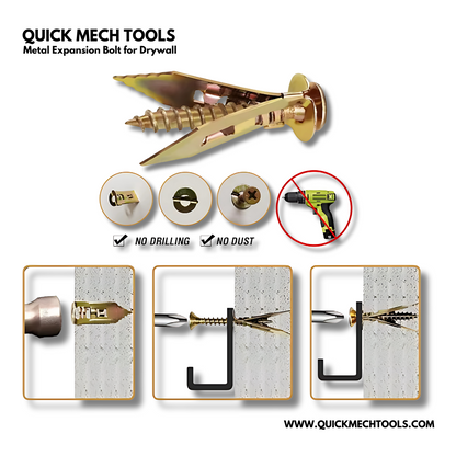 Metal Expansion Bolt for Drywall