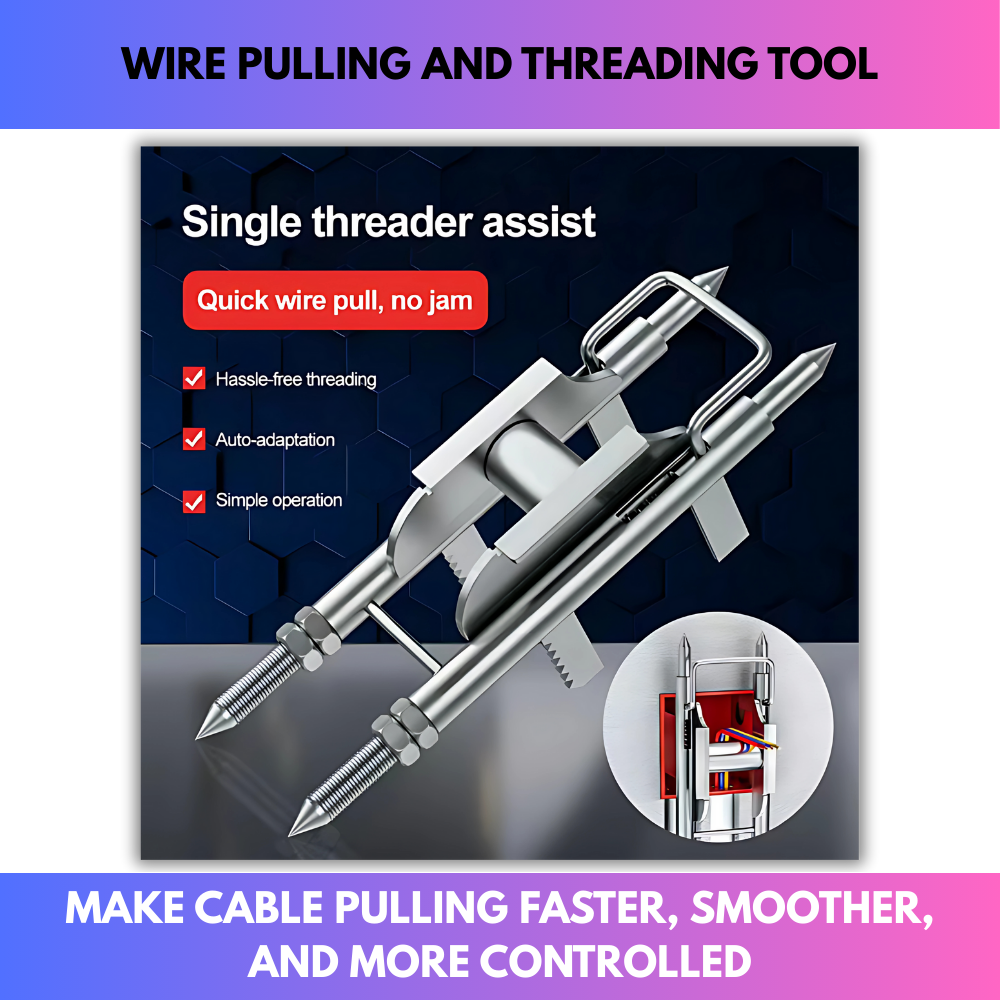 Wire Pulling And Threading Tool