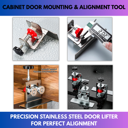 Cabinet Door Mounting & Alignment Tool