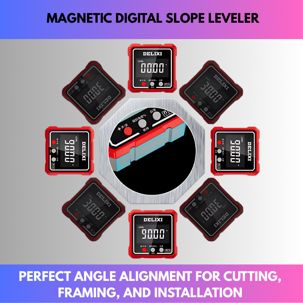 Magnetic Digital Slope Leveler