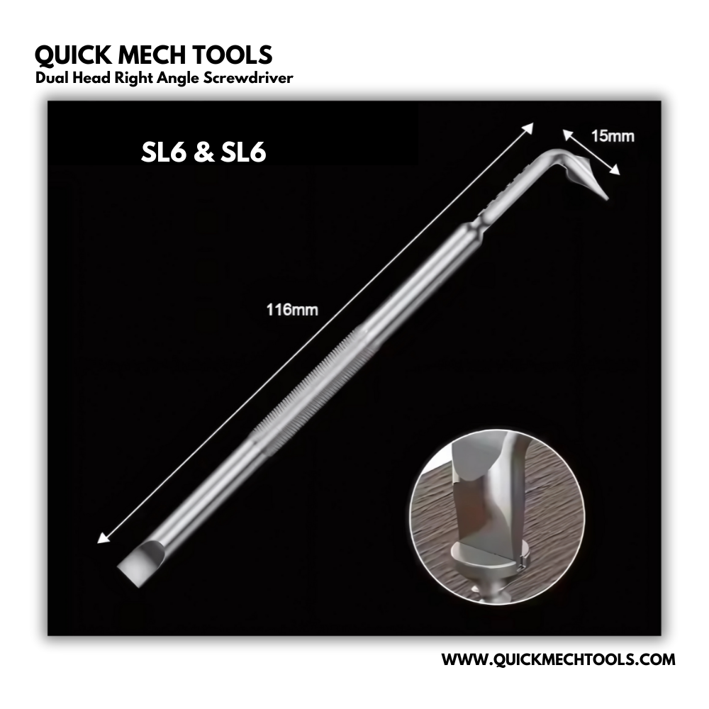 Dual Head Right Angle Screwdriver