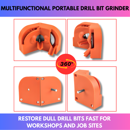 Multifunctional Portable Drill Bit Grinder