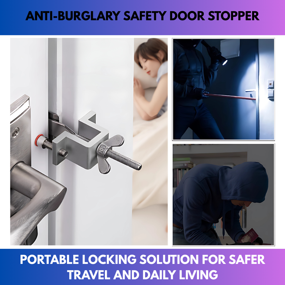 Anti-Burglary Safety Door Stopper