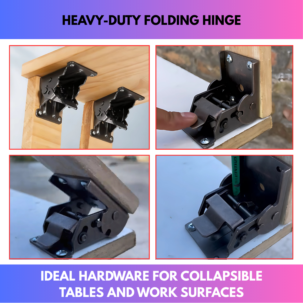 Heavy-Duty Folding Hinge