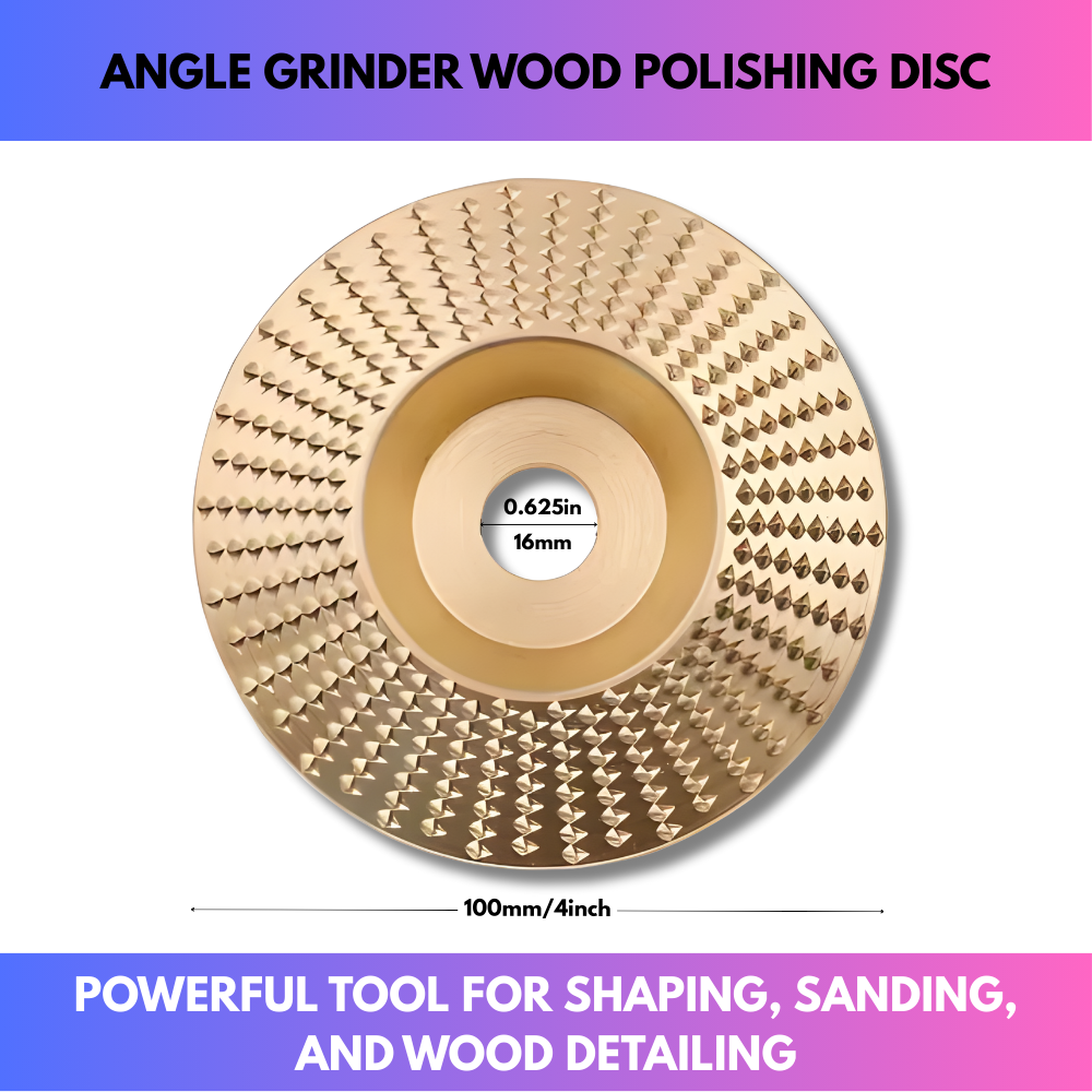 Angle Grinder Wood Polishing Disc