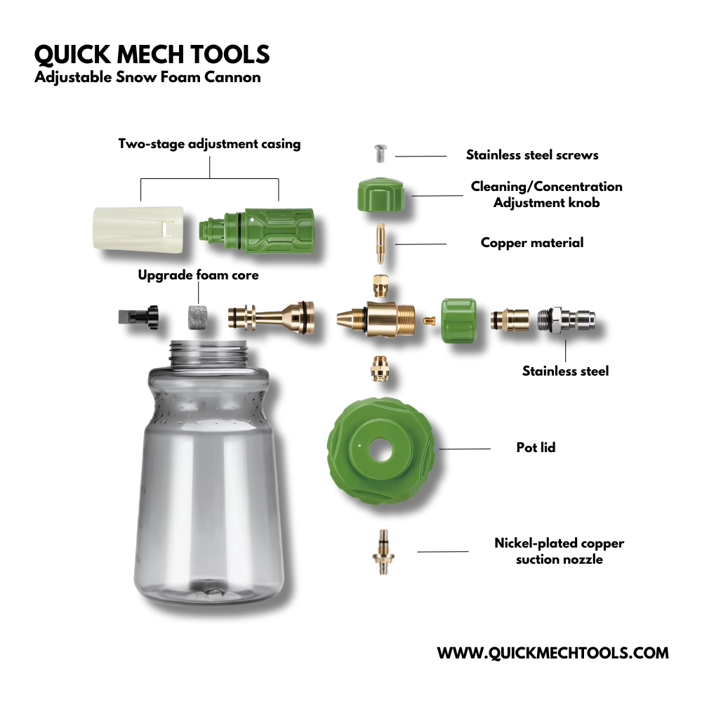 Adjustable Snow Foam Cannon