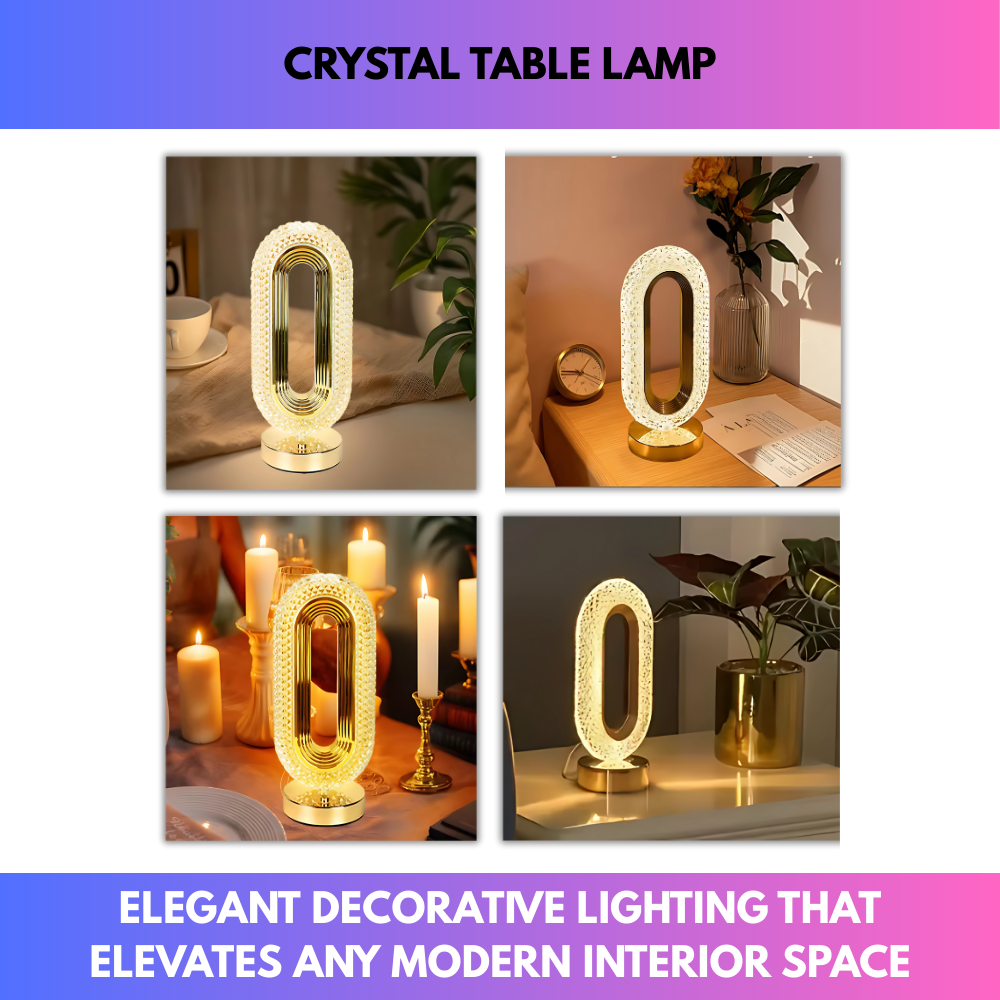 Crystal Table Lamp