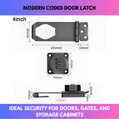 Modern Coded Door Latch