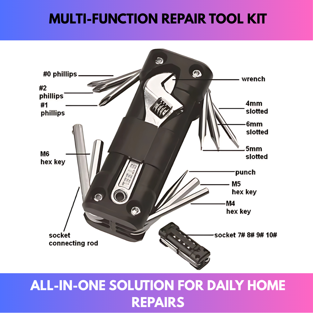 Multi-Function Repair Tool Kit