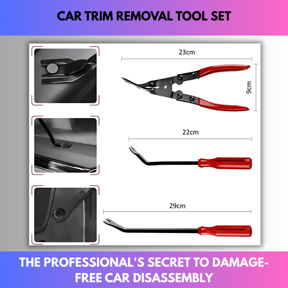 Car Trim Removal Tool Set