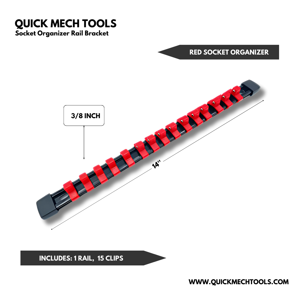 Socket Organizer Rail Bracket