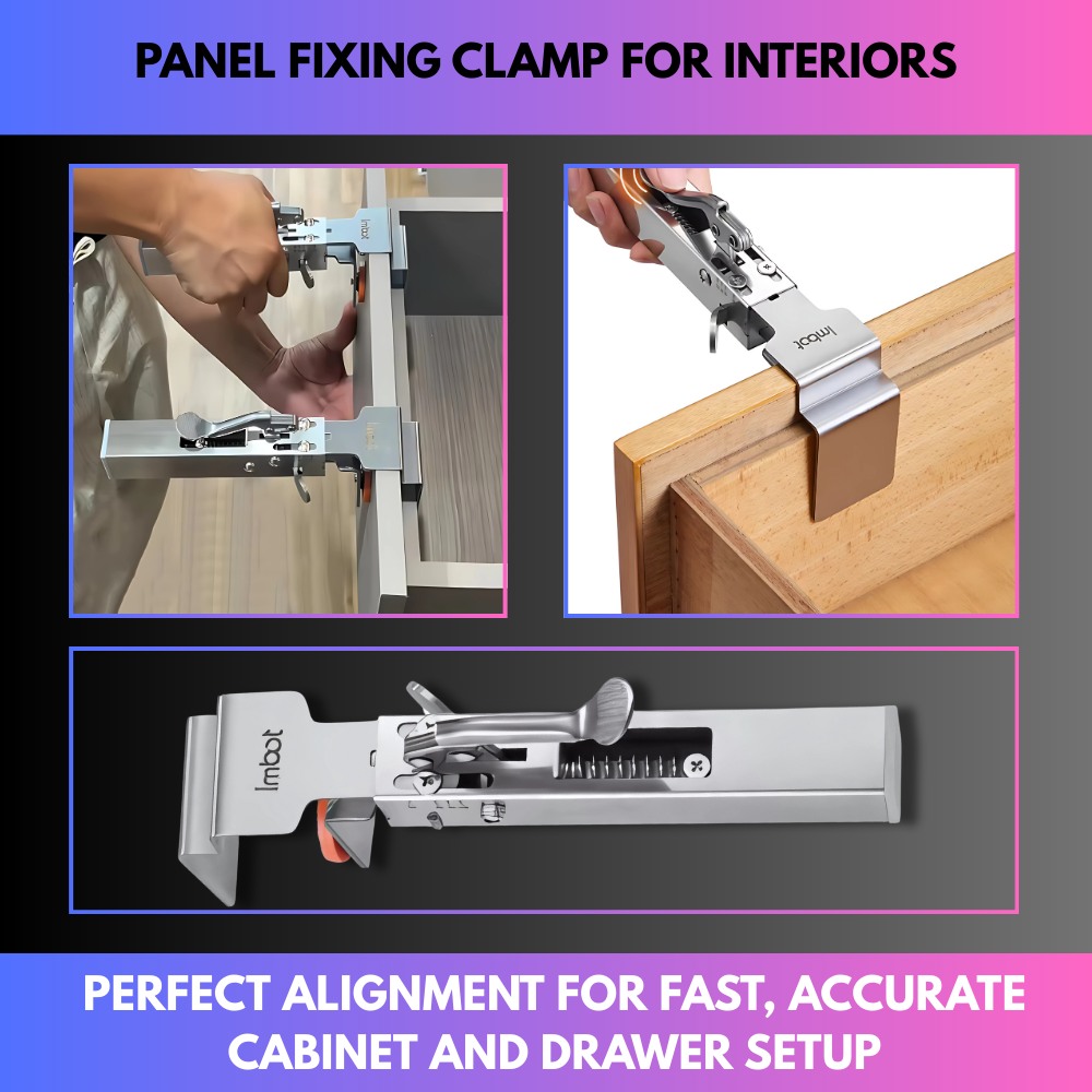 Panel Fixing Clamp For Interiors