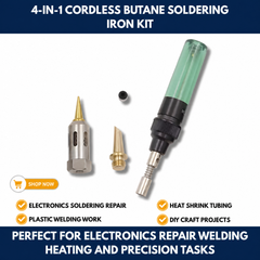 4-in-1 Cordless Butane Soldering Iron Kit view 6