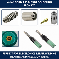 4-in-1 Cordless Butane Soldering Iron Kit view 4