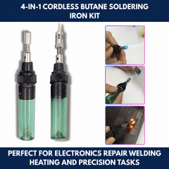 4-in-1 Cordless Butane Soldering Iron Kit view 5