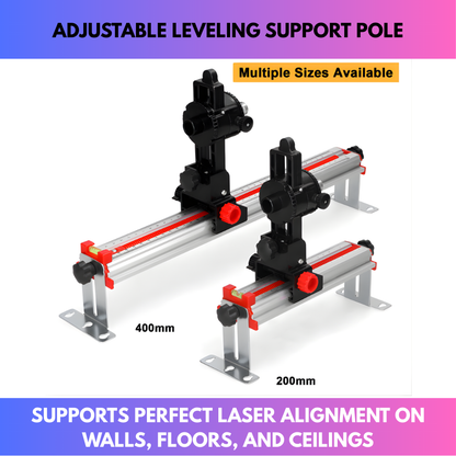 Multifunctional Adjustable Leveling Support Pole