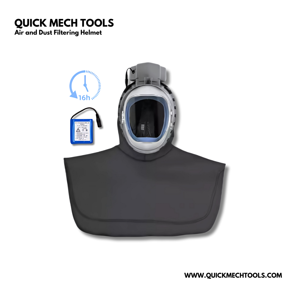 Air And Dust Filtering Helmet