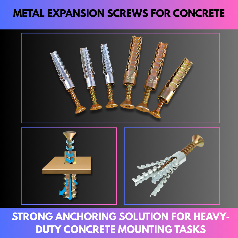 Metal Expansion Screws For Concrete