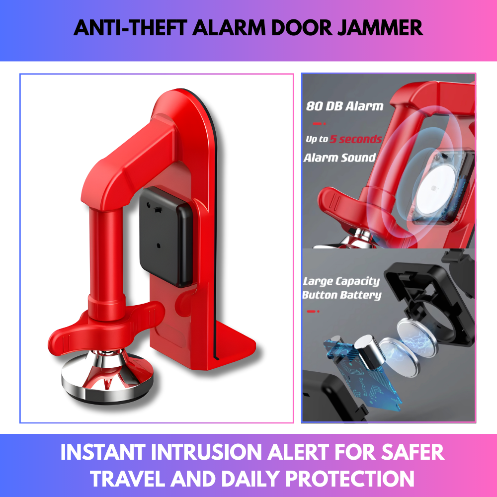 Anti-Theft Alarm Door Jammer
