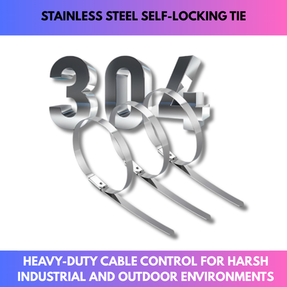Stainless Steel Self-Locking Tie