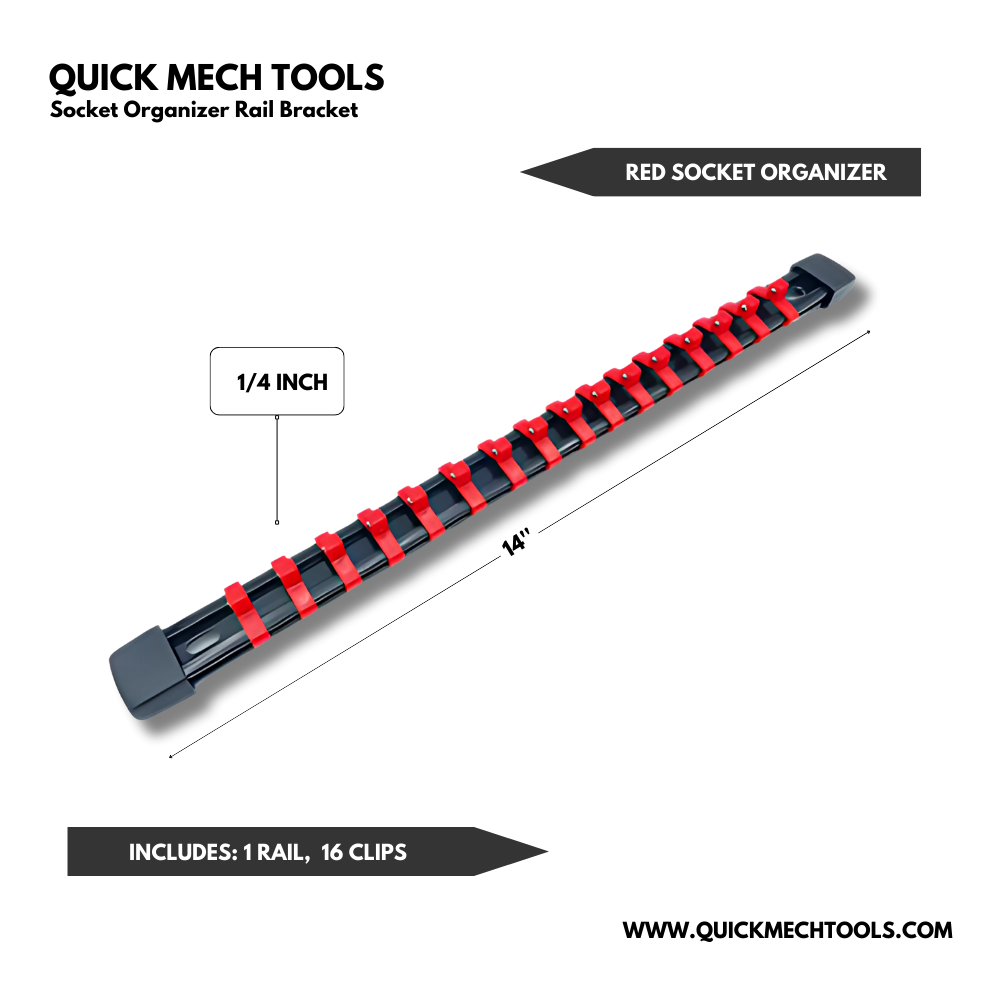 Socket Organizer Rail Bracket