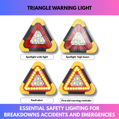 Triangle Warning Light