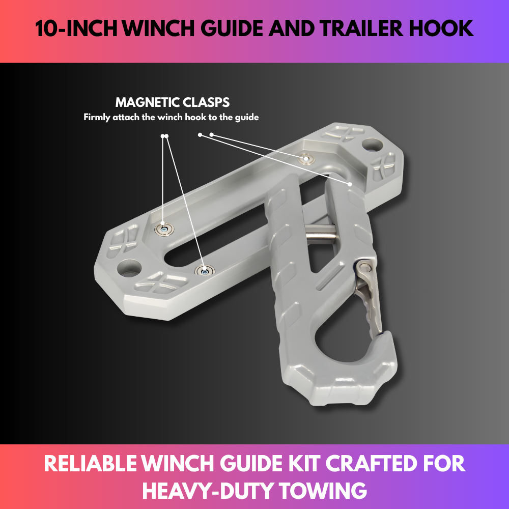10-Inch Winch Guide and Trailer Hook