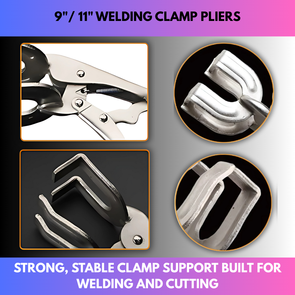 9"/ 11" Welding Clamp Pliers