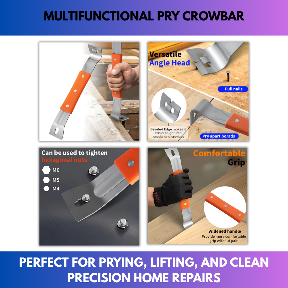 Multifunctional Pry Crowbar