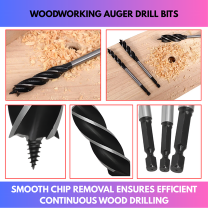 Woodworking Auger Drill Bits