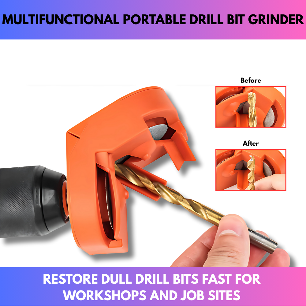 Multifunctional Portable Drill Bit Grinder