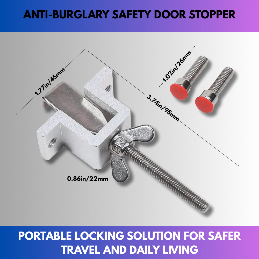 Anti-Burglary Safety Door Stopper