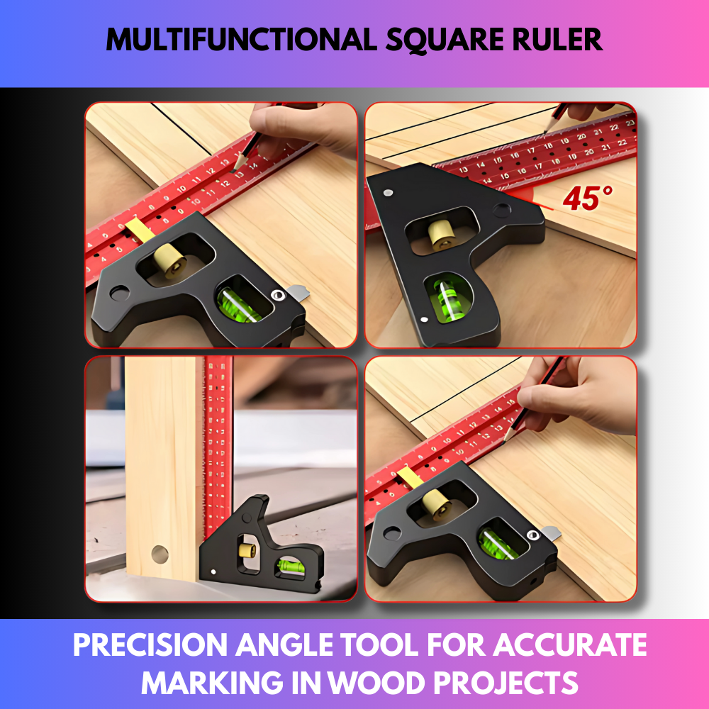 Multifunctional Square Ruler