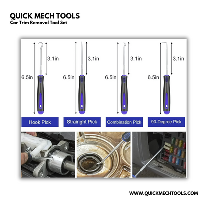 Car Trim Removal Tool Set