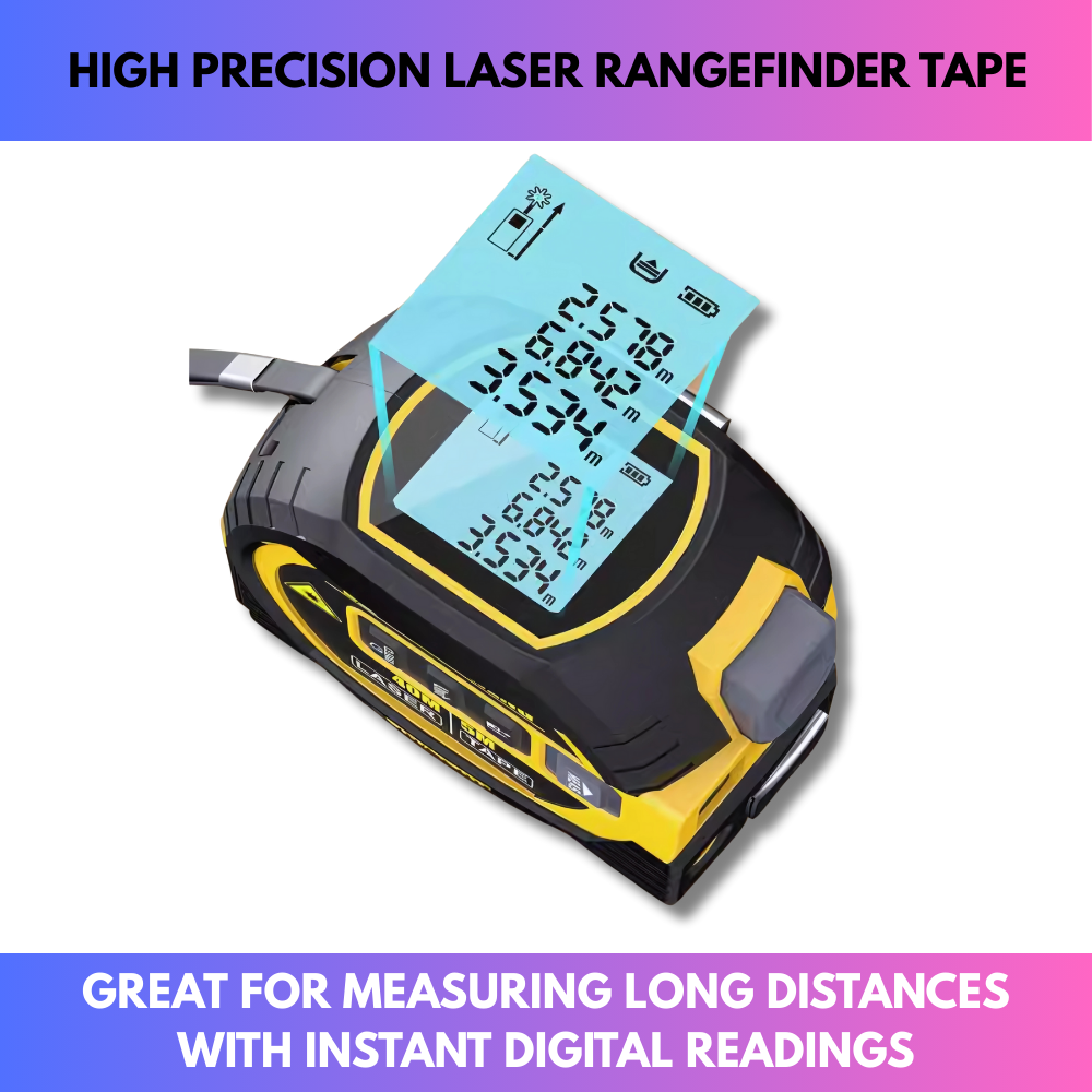 High Precision Laser Rangefinder Tape