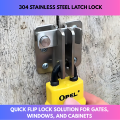304 Stainless Steel Latch Lock view 6
