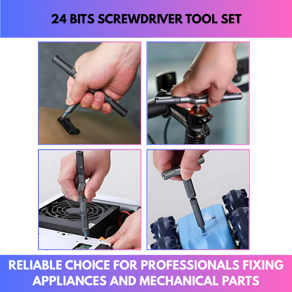 24 Bits Screwdriver Tool Set