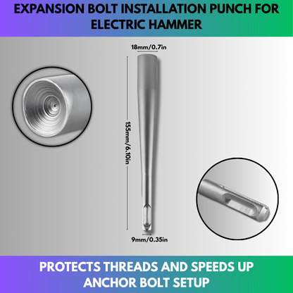 Expansion Bolt Installation Punch for Electric Hammer
