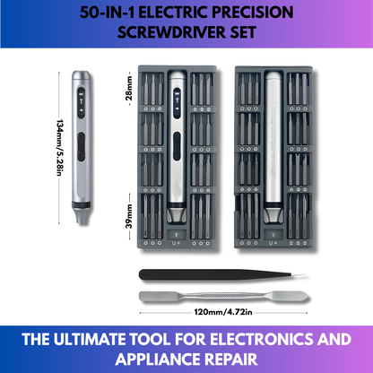 50-in-1 Electric Precision Screwdriver Set